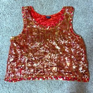 Vintage Silk Indian Top